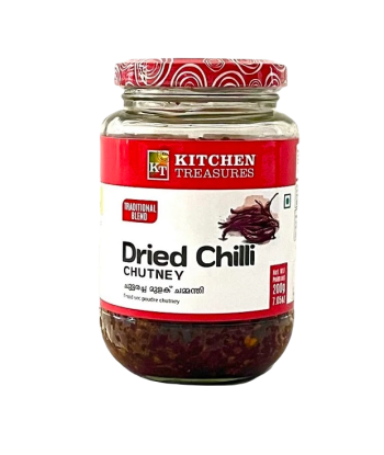 KITCHEN TREASURES DRIED CHILLY CHUTNEY-200GM