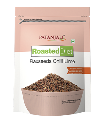 Patanjali Roasted Diet-Flaxseed Chili Lime 150 gm
