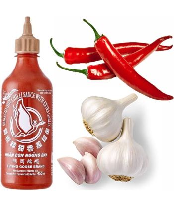 Flying Goose Sriracha Extra Garlic 455ml